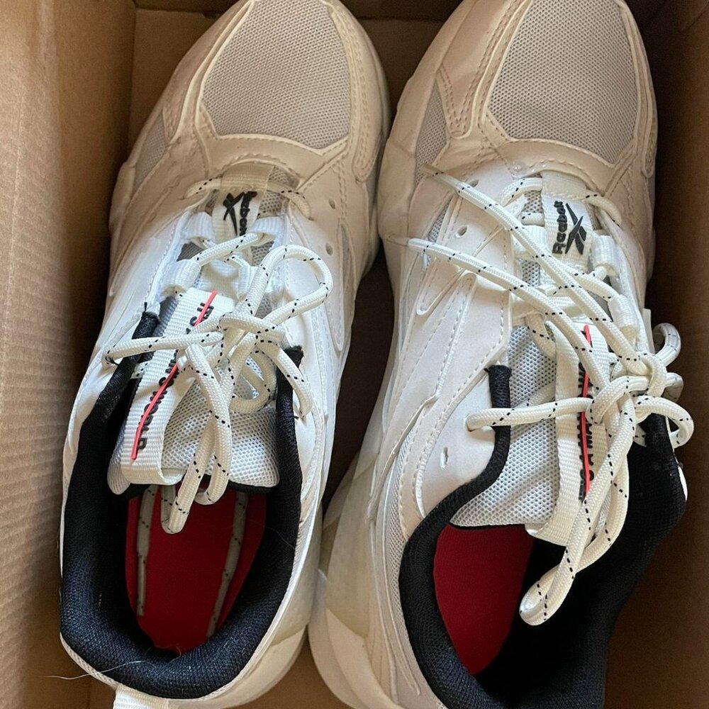 Reebok Women's White and Cream Trainers